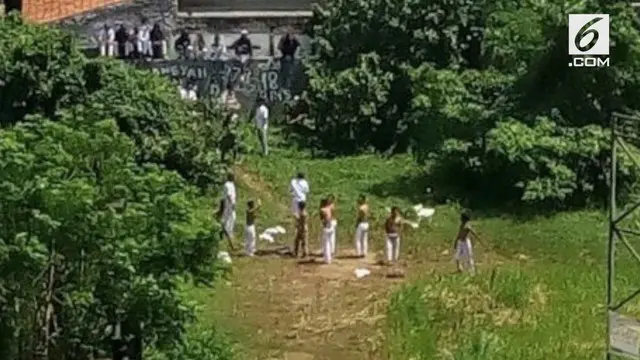 VIDEO: Pelajar SMA Aniaya Siswa SMP di Belakang Pemkot Tangsel