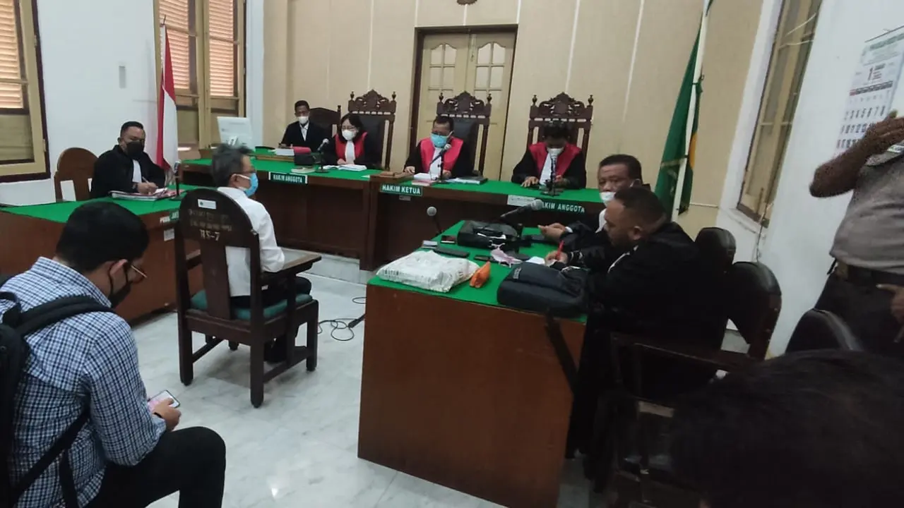 Persidangan di PN Medan