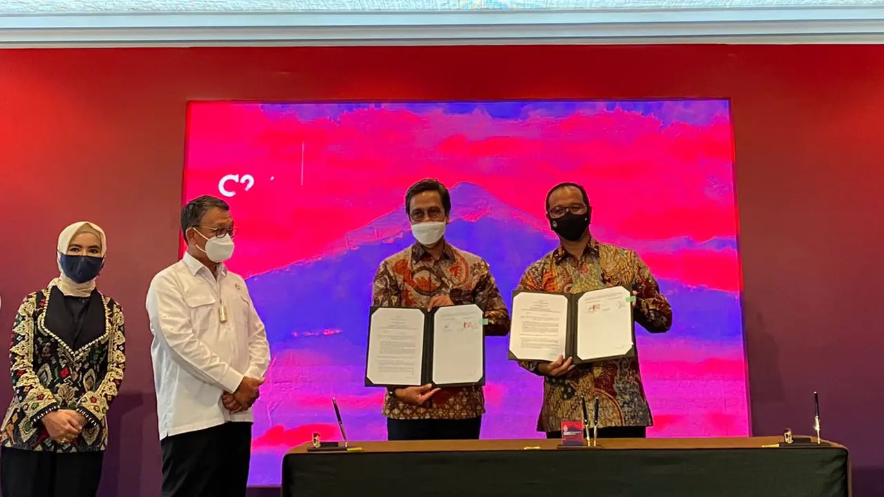 Pertamina NRE dan PT Jababeka Infrastruktur pengembangan green industrial cluster di Kawasan Industri Jababeka di Cikarang.