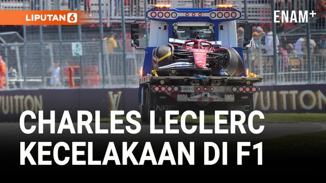 CHARLES LECLERC NABRAK! VERSTAPPEN MELAJU KENCANG DI LATIHAN PERDANA F1 KANADA