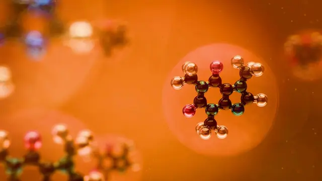 Ilustrasi nitrogen atom