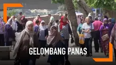 Warga Mesir juga turut laksanakan ibadah puasa. Mereka berpuasa dalam kondisi suhu 46 derajat. Gelombang panas terjadi di Kairo dan Delta Nil. Cuaca ekstrem ini seakan menjadi cobaan bagi warga.