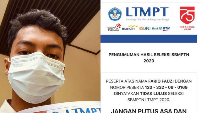 2 Kali Gagal SBMPTN, Pemuda Ini Berakhir Bahagia di Percobaan Ketiga dan Masuk ITB