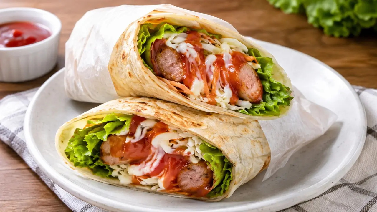 Kebab Sosis Rumahan