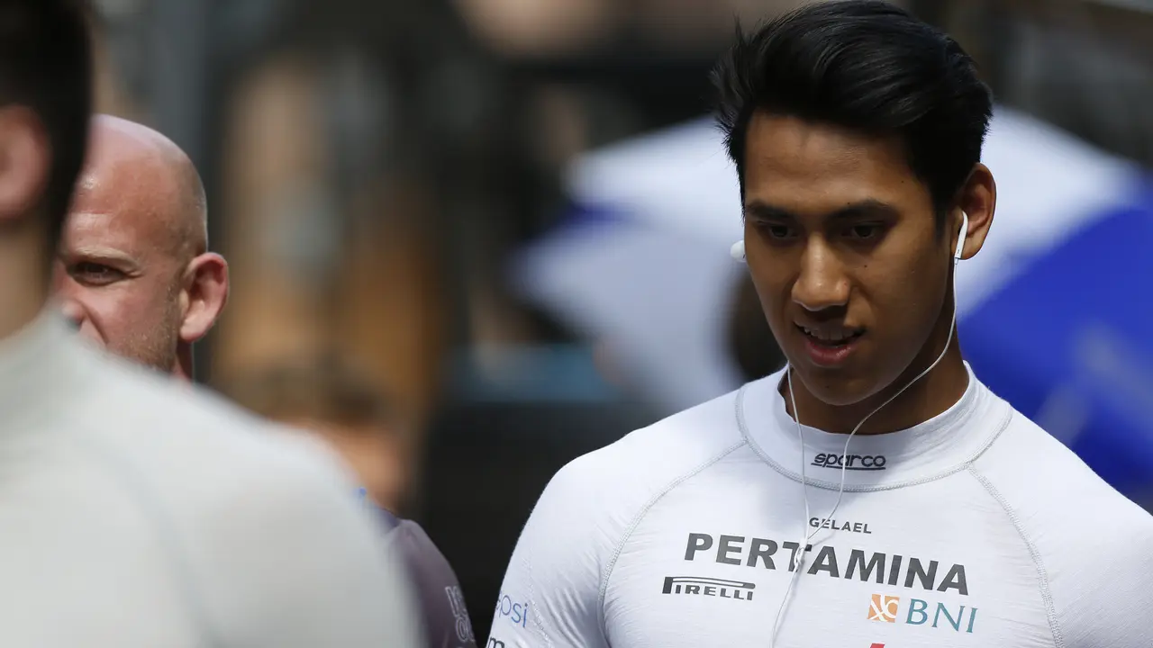 Pembalap Pertamina Campos Racing Sean Gelael (GP2 Media Service)