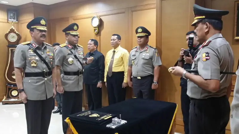 Prosesi Pelantikan Budi Gunawan Sebagai Kapolri