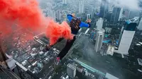 Lompatan Bersejarah dari Ketinggian 385 Meter, Frederic Fugen Angkat Indonesia ke Radar Olahraga Dirgantara Dunia