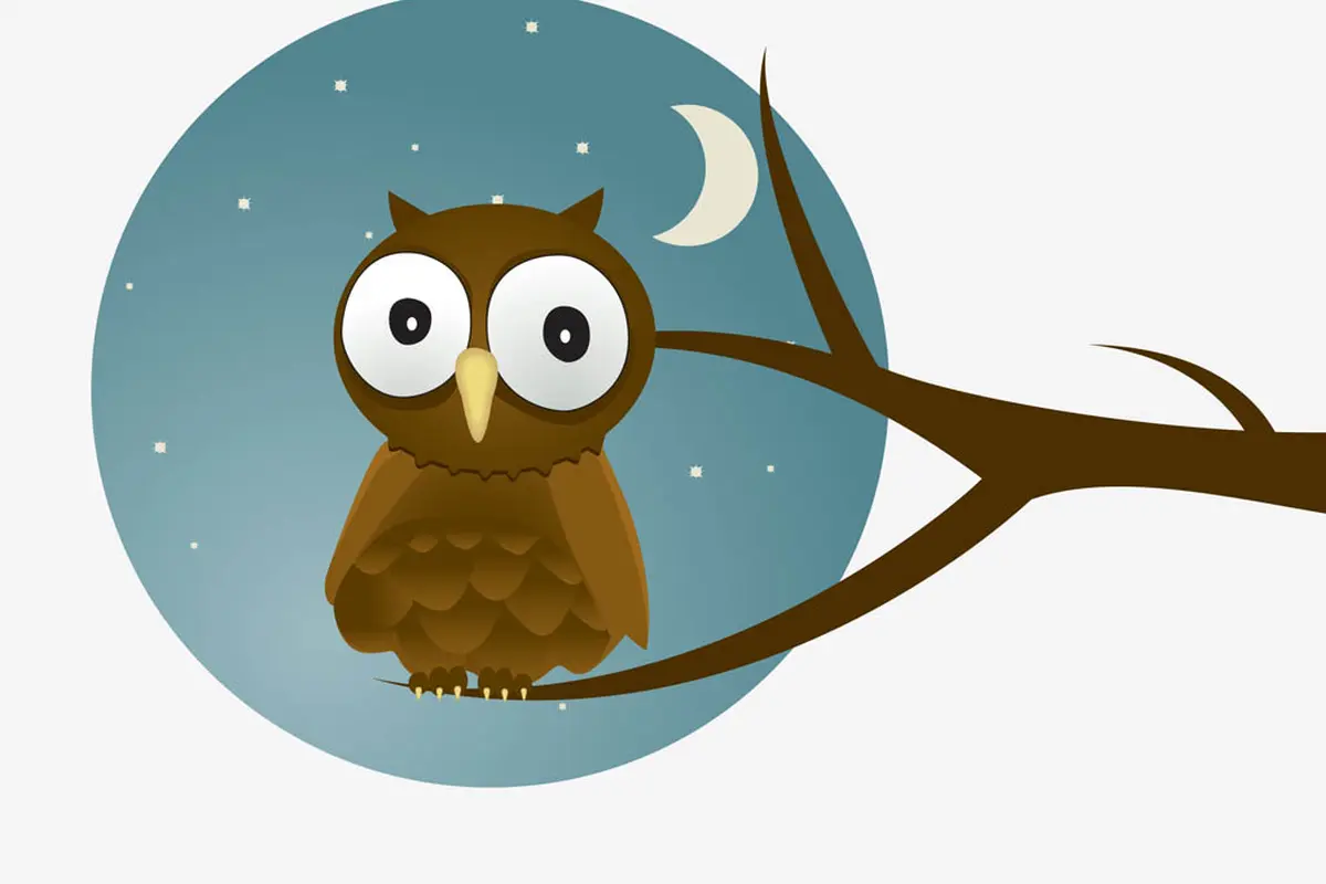 Asah Kreatifitas dengan Bikin Gambar Burung Hantu dari Kata 'Owl'