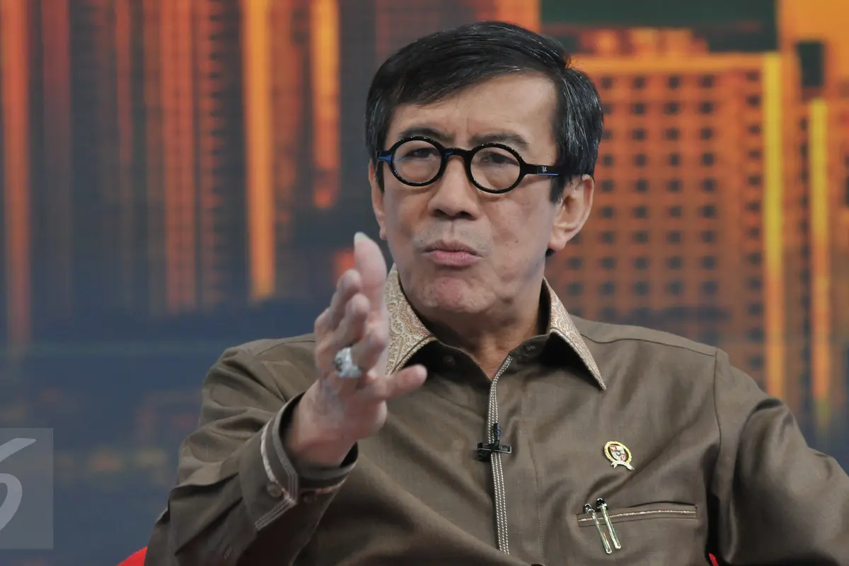 Menteri Hukum dan HAM Yasonna Laoly 
