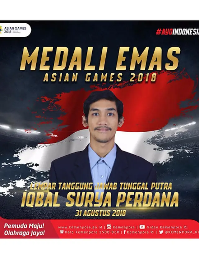 Kelewat Kreatif, Begini Aksi Warganet Ikut-Ikutan Menang Medali Emas Asian Games