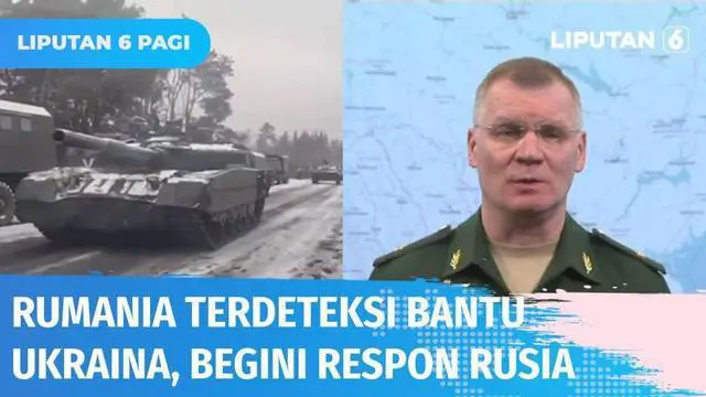 VIDEO: Deteksi Pesawat Tempur Ukraina di Rumania, Rusia Beri Peringatan Ancaman