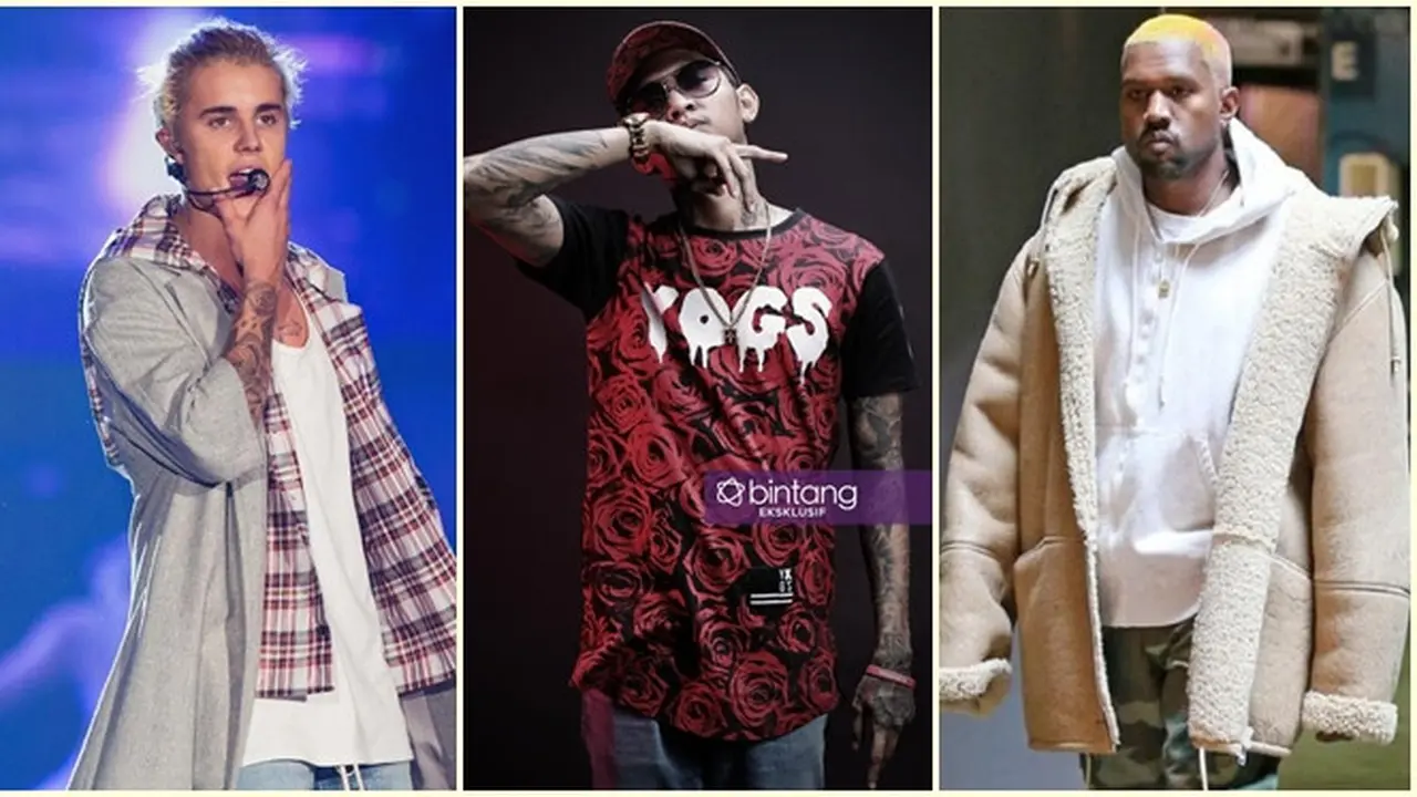 [Bintang] Justin Bieber - Young Lex - Kanye West