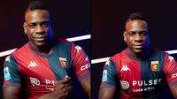 Mario Balotelli resmi gabung Genoa. (Bola.com/X Genoa CFC)