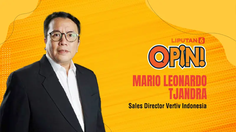 Mario Leonardo Tjandra, Sales Director Vertiv Indonesia. Liputan6.com/Abdillah