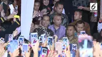 Kedatangan Jokowi Disambut Meriah WNI di Negeri Singa