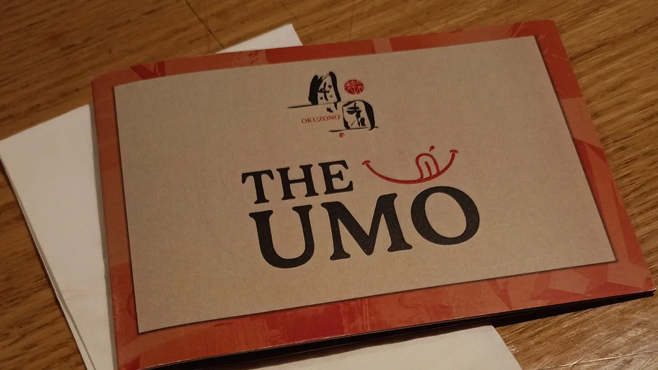 The UMO Journey, Perpaduan Menu Umami dan Oishii khas Jepang dari Okuzono Japanese Dining