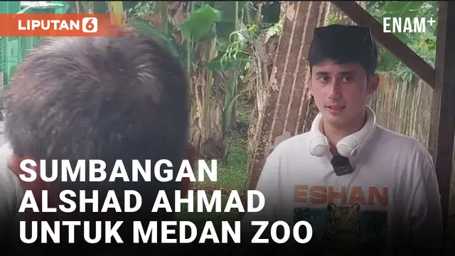 Alshad Ahmad Beri Sumbangan 25 Kg Vitamin Untuk Medan Zoo