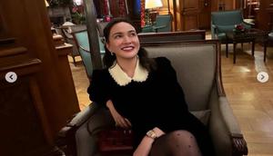 Shandy Aulia menghabiskan libur natal. (dok. Tangkapan layar Instagram @shandyaulia/https://www.instagram.com/p/DSyU6nviFGy/?hl=id&img_index=1/Dinny Mutiah)