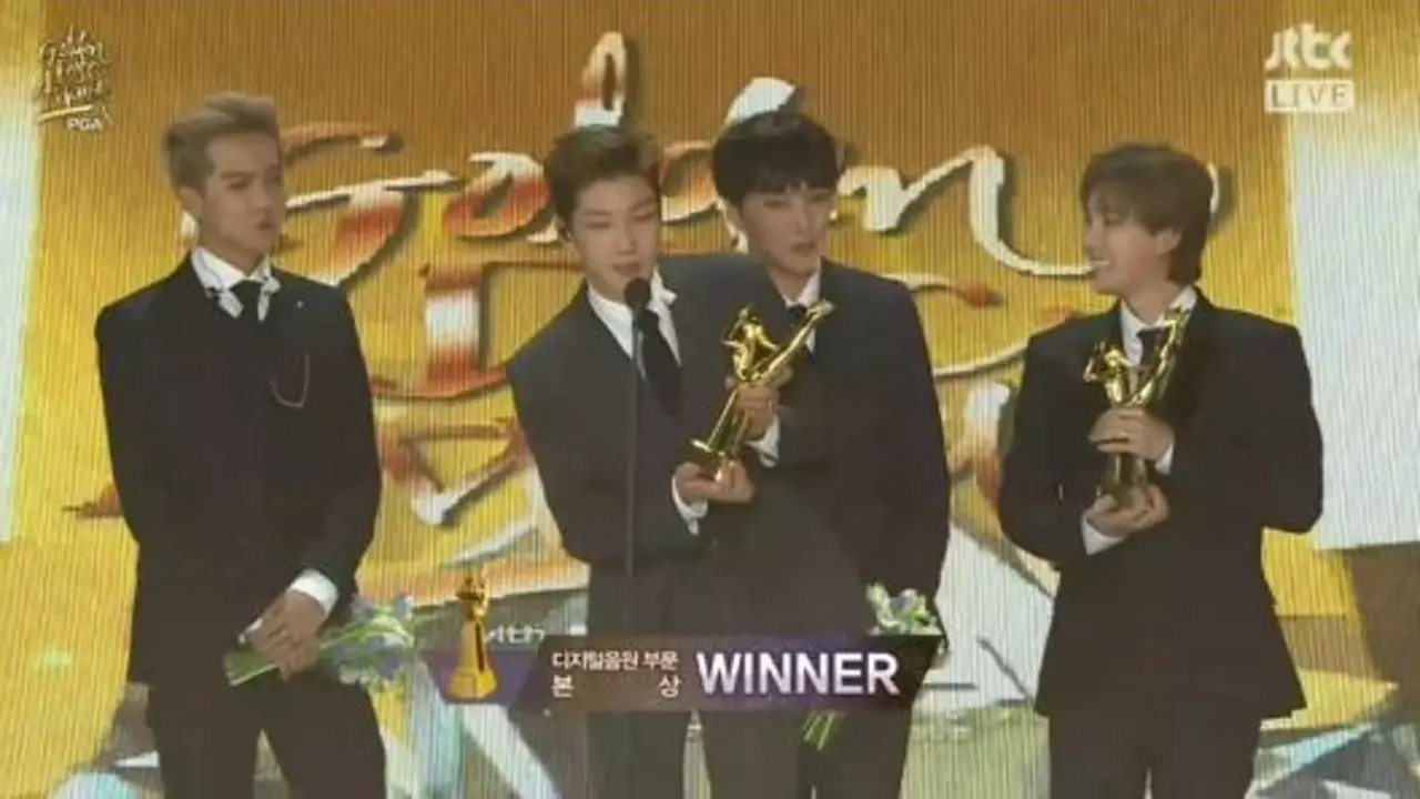 WINNER di Golden Disc Awards 2018