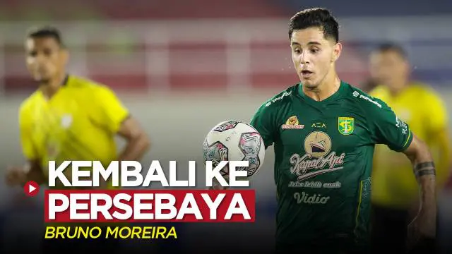 VIDEO BRI Liga 1: Persebaya Surabaya Perkenalkan Pemain Asing untuk Musim Depan, Bruno Moreira
