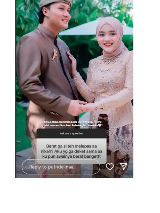 8 Potret Kompak Putri Delina dan Rizky Febian, Ikut Nantikan Pernikahan Kakak