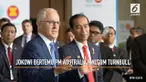Sebelum memulai KTT Istimewa ASEAN-Australia, Jokowi bersama PM Malcom Turnbull bertemu  dengan Indonesia-Australia Youth Interfaith Dialogue dan Australian Moslem Youth di International Convention Center, Sydney.