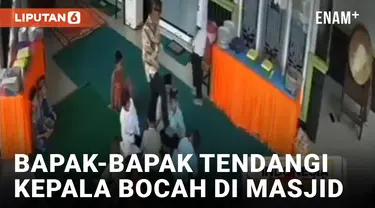 Bocah-bocah di Masjid Ditendang di Bagian Kepala oleh Seorang Pria