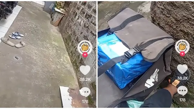 6 Potret Kurir Antar Paket di Gang Sempit Ini Penuh Perjuangan, Harus Sabar
