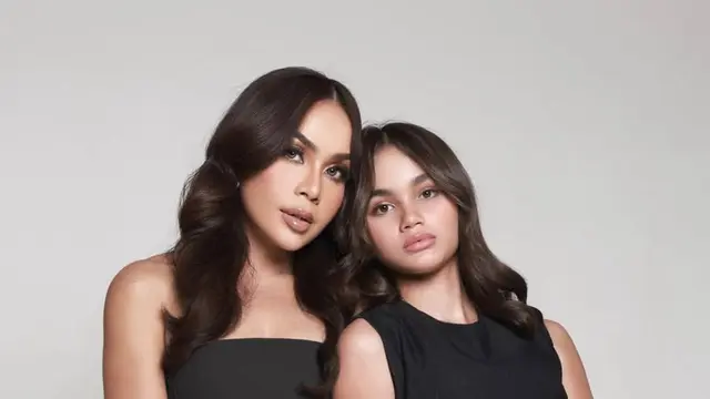 Melaney Ricardo dan putrinya Chloe tuai pujian netizen. (credit:instagram.com/melaney_ricardo)