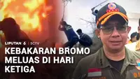 Kebakaran Bromo Meluas di Hari Ketiga