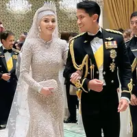 Royal Wedding Pangeran Mateen-Anisha Rosnah dari Brunei Darussalam. [ @missnoorcahaya]