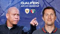 Piala Asia U-17 - Timnas Indonesia Vs Kuwait - Duel Pelatih (Bola.com/Adreanus Titus/Geaby Fadhilatu Sholikha)