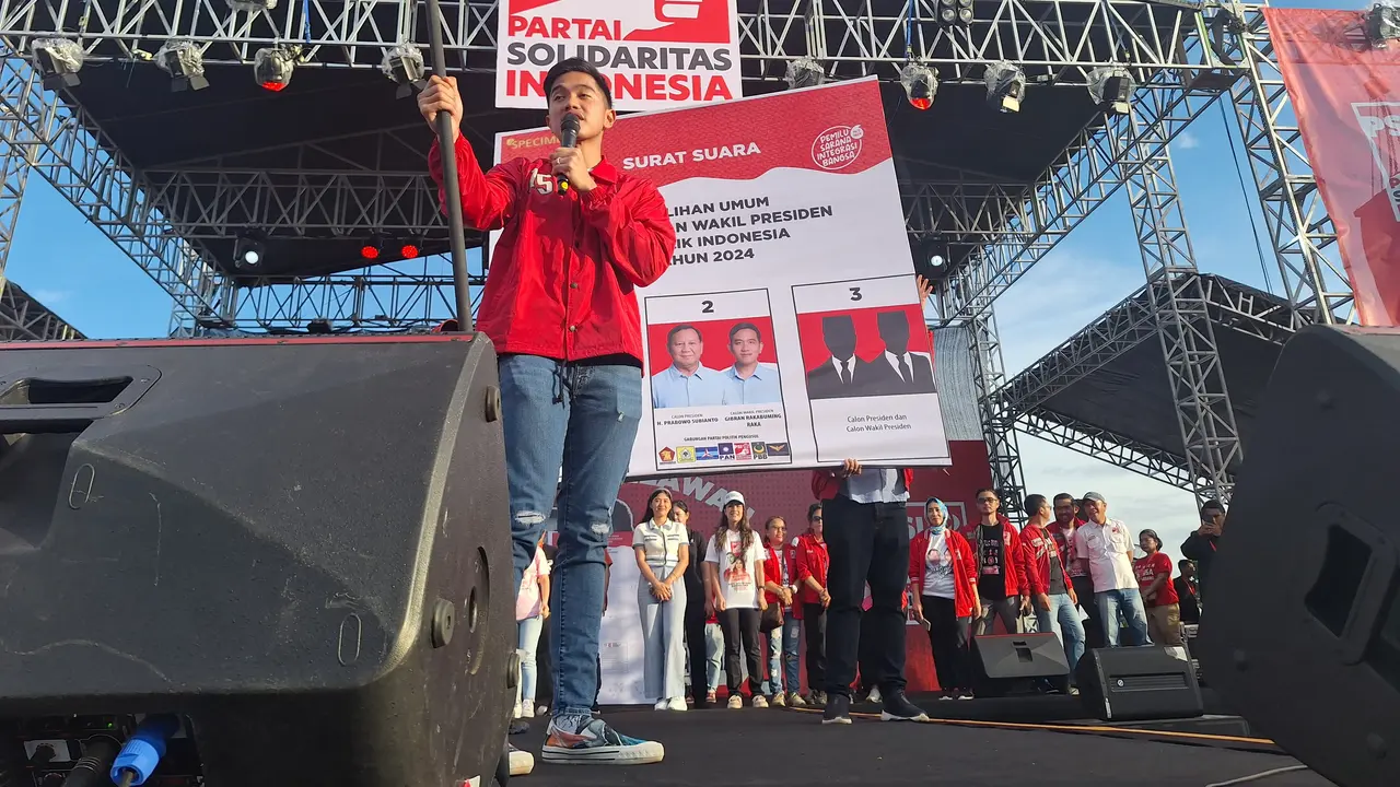 Ketua Umum Partai Solidaritas Indonesia (PSI) Kaesang Pangarep