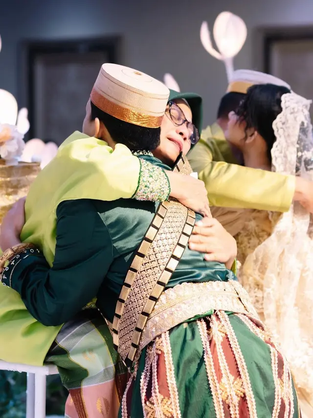 Adik Indah Permatasari, Sinta Mutiara Bella menikah dengan Aslan Andy (Foto: Instagram sintamutiarabell)