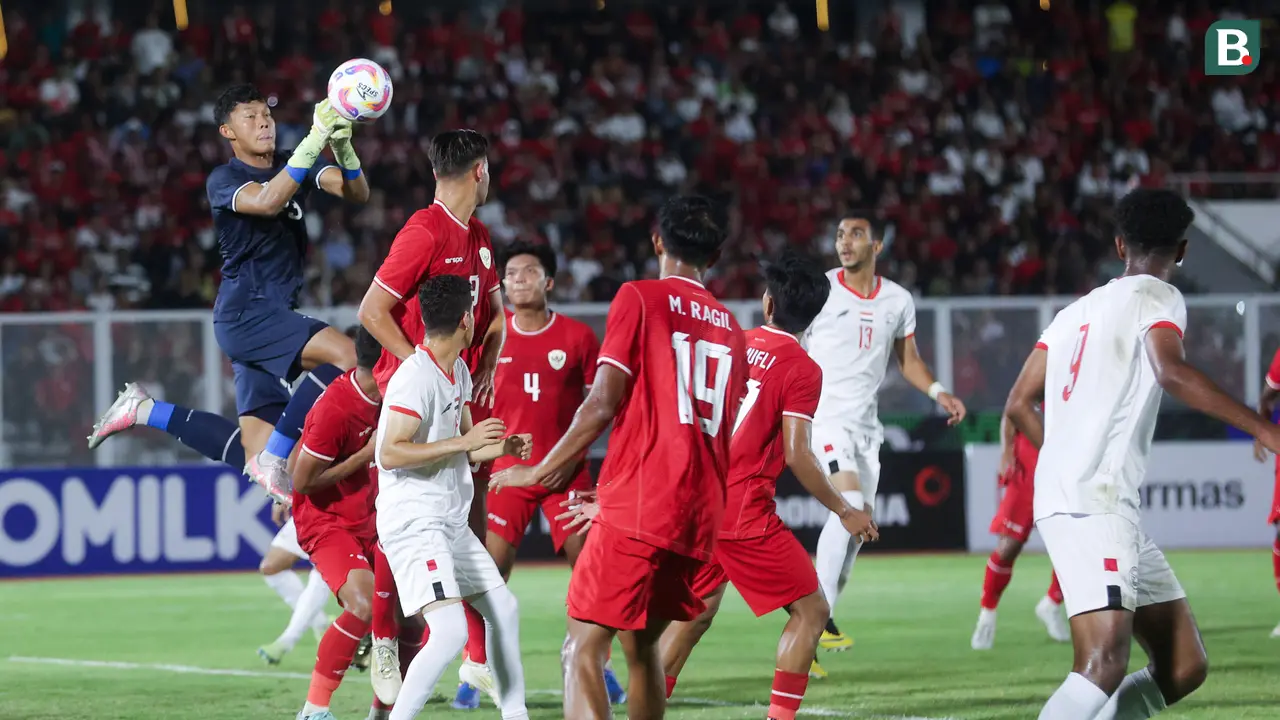 Foto: Gol Tunggal Jens Raven Bawa Timnas Indonesia U-20 Lolos ke Piala Asia U-20 2025