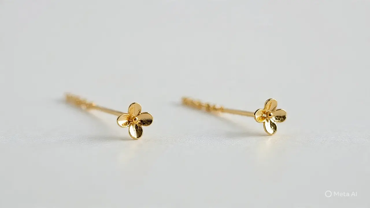 Model Anting Emas Terbaru yang Simpel dan Manis