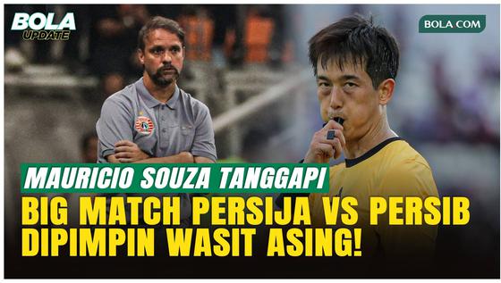 Persib Vs Persija Dipimpin Wasit Korea, VAR Jadi Perhatian Souza