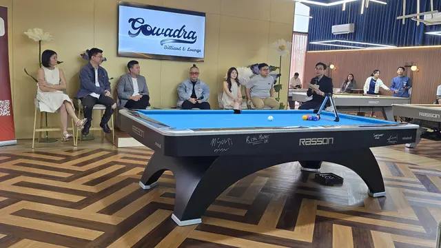 Jumpa Pers Gowadra Billiard di PIK 2