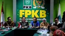 Fraksi PKB DPR RI mengadakan konferensi pers pernyataan sikap Fraksi PKB atas kisruh DPR, Jakarta, Kamis (13/11/2014) (Liputan6.com/Andrian M Tunay)