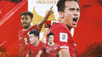Timnas Indonesia - Egy Maulana, Witan, Yakob Sayuri, Elkan Baggott (Bola.com/Adreanus Titus)
