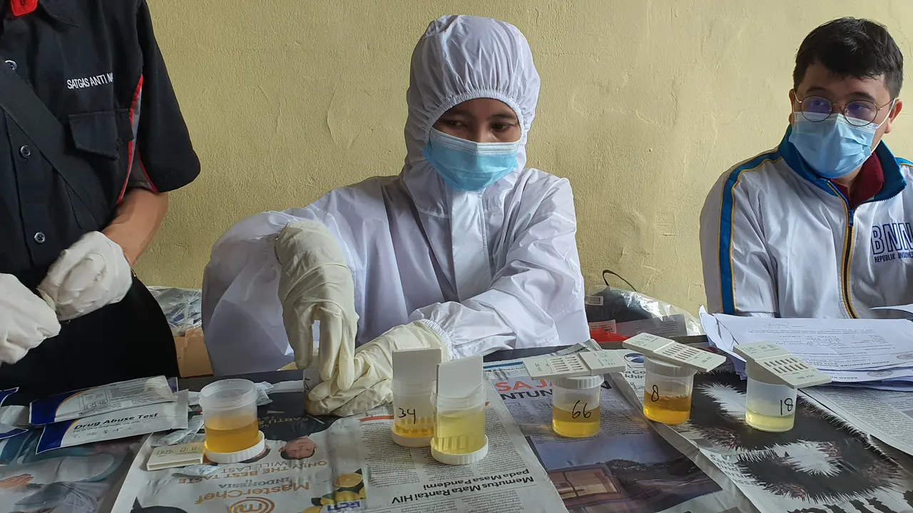 420 Anggota Polrestro Depok di Tes Urine