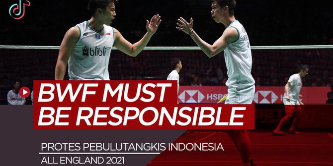 VIDEO TikTok Bola.com: Kevin Sanjaya dan Bintang Bulutangkis Indonesia Lainnya Kompak Protes BWF