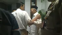 Menko Kemaritiman Luhut Pandjaitan temui Ketua Umum MUI Ma'ruf Amin (Liputan.com/Moch Harun Syah)