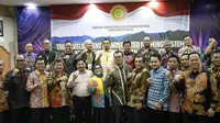 Pertemuan Nasional Proyek UPLAND 2020-2024 di Hotel Grand Inna, Kuta, Bali, Kamis (5/12).