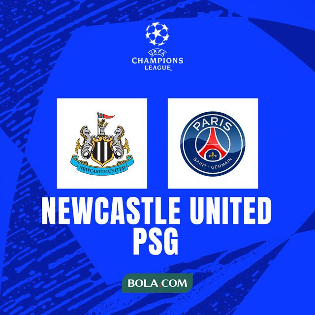 Liga Champions - Newcastle United Vs PSG