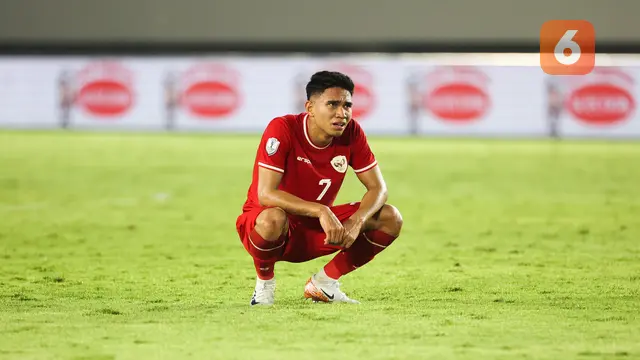 Foto: Frustrasinya Marselino Ferdinan saat Timnas Indonesia Ditaklukkan Filipina dan Tersingkir dari Piala AFF 2024