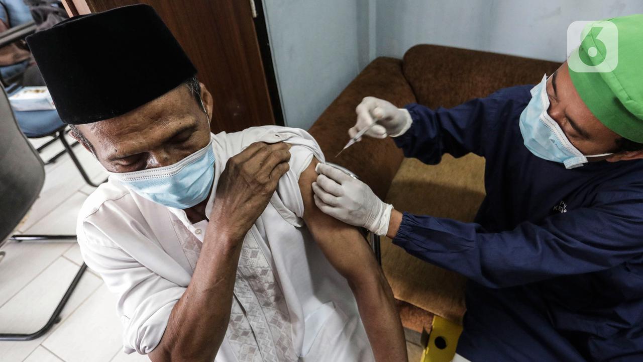 Jumlah Warga Indonesia yang Sudah Divaksinasi COVID