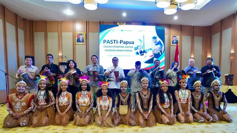 Peluncuran program PASTI-Papua oleh USAID, bekerja sama dengan Kementerian Kesehatan, PT Freeport Indonesia (PTFI), dan Wahana Visi Indonesia (WVI). (Dok. Kedubes AS)