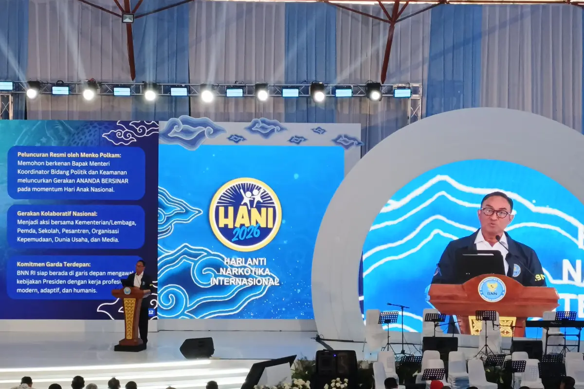 Kepala BNN, Komjen Suyudi Ario Seto