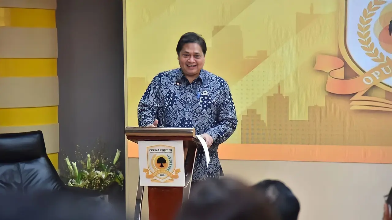 Ketua Umum DPP Partai Golkar Airlangga Hartarto